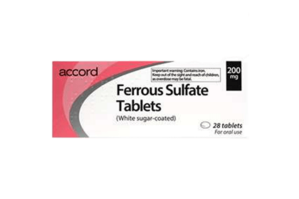 Ferrous Sulphate 200mg Tablets 28's
